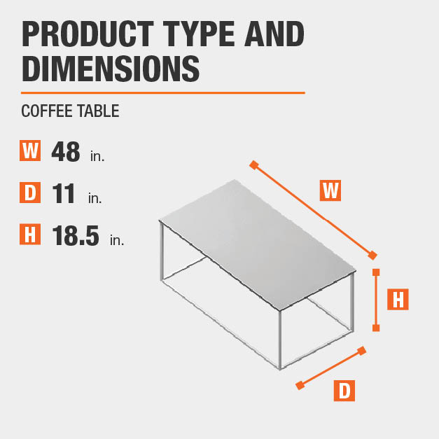 Home Decorators Collection Anjou Natural Coffee Table 8847500210