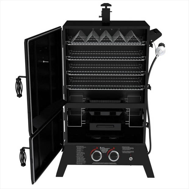 Detailed image of smoker. Detailed image of smoker.