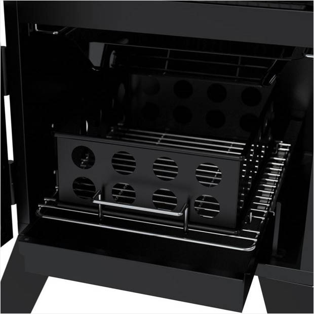 Dyna Glo 36 In Vertical Charcoal Smoker Dgx780bdc D The Home Depot 4033