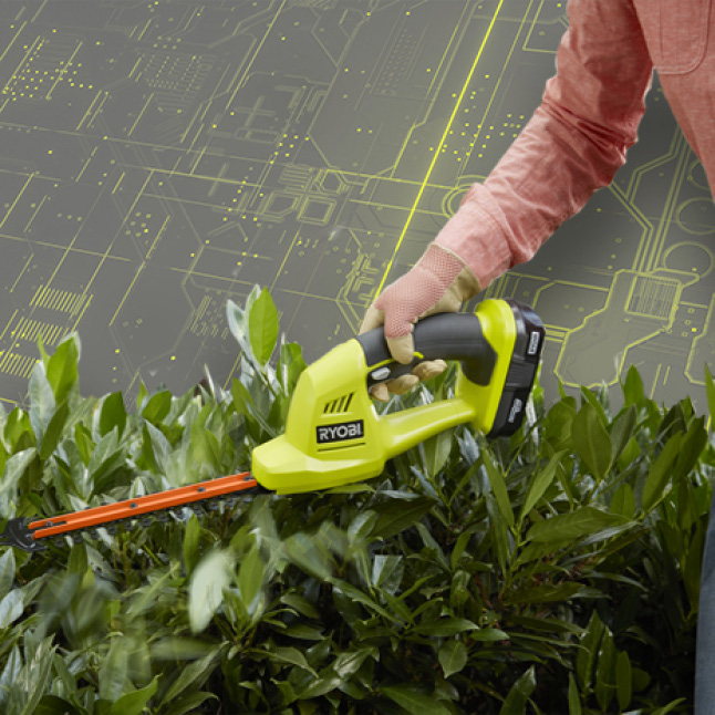 ryobi 18v shear shrubber