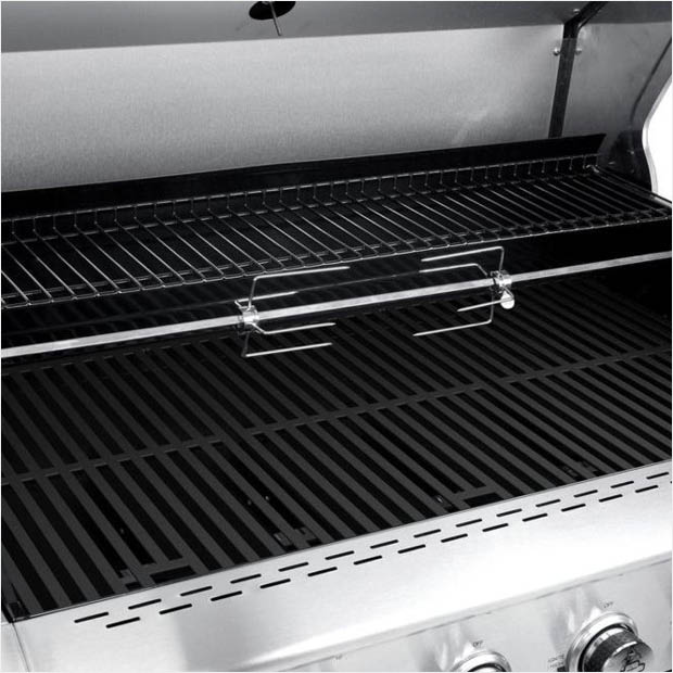 Nexgrill Deluxe 6-Burner Propane Gas Grill in Slate with Ceramic ...