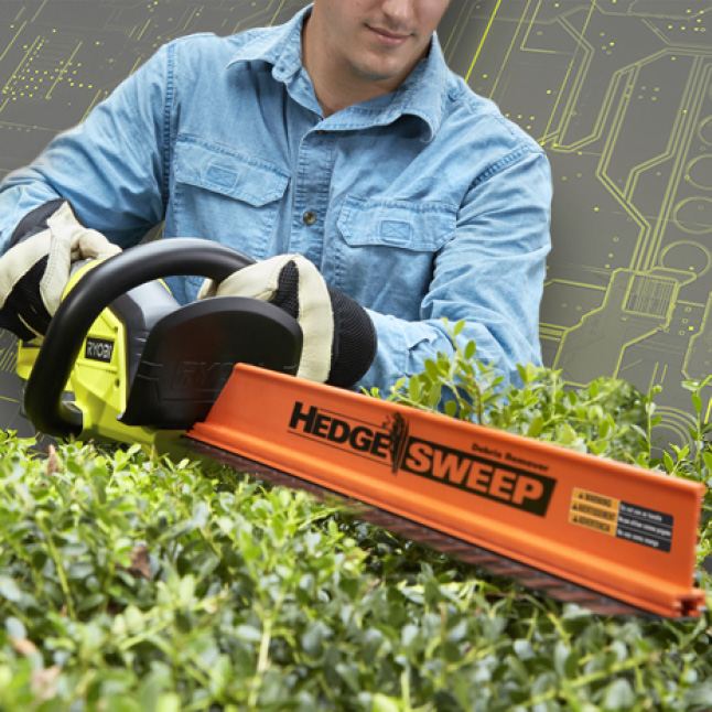 RYOBI ONE+ Lithium+ 22 in. 18Volt LithiumIon Cordless Hedge Trimmer