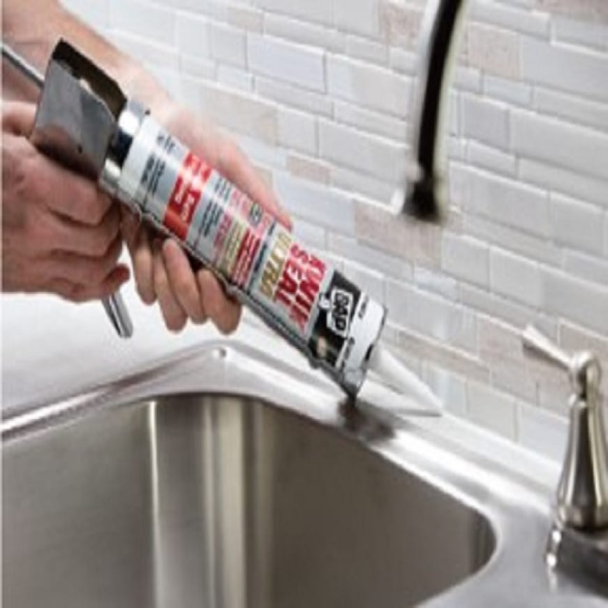 DAP Kwik Seal Ultra 5.5 oz. Clear Premium Kitchen and Bath Sealant
