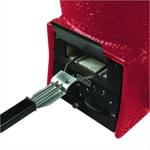 Red charcoal grill from Vision-Grills Red charcoal grill from Vision-Grills