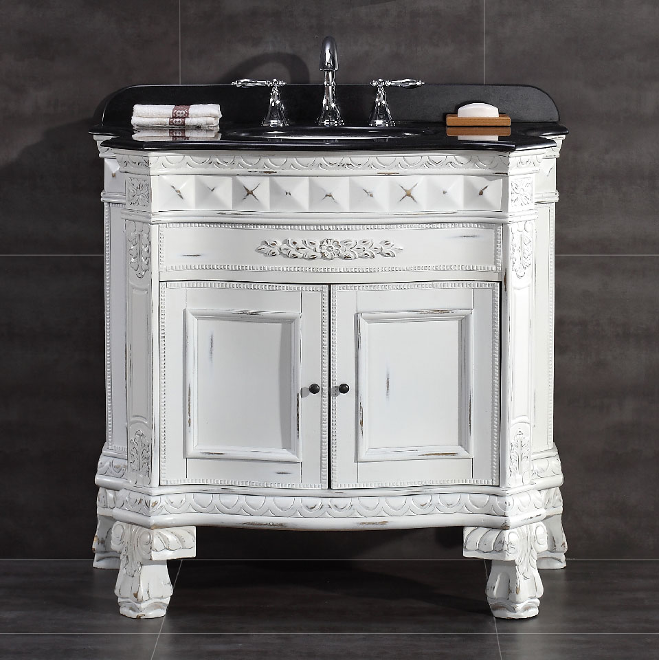Ove Decors York 36 Single Granite Top And Oval Basin Ove Decors York 36 In W X 20 D Vanity Antique