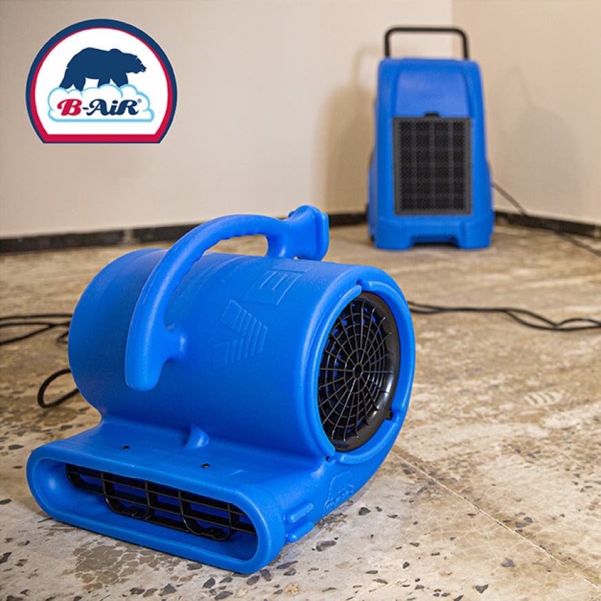 Over two decades of engineering excellence and industry-specific innovation stands behind every B-Air® air mover, dehumidifier or air scrubber. Over two decades of engineering excellence and industry-specific innovation stands behind every B-Air® air mover, dehumidifier or air scrubber.
