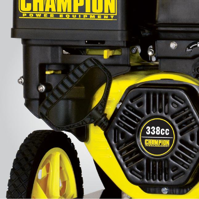 CHAMPION POWER EQUIPMENT 3 in. 338 cc GasPowered Chipper Shredder