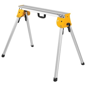DWX725 Supports up to 1,000lbs. and weighs only 15.4 lbs. (no Miter Saw Brackets included)