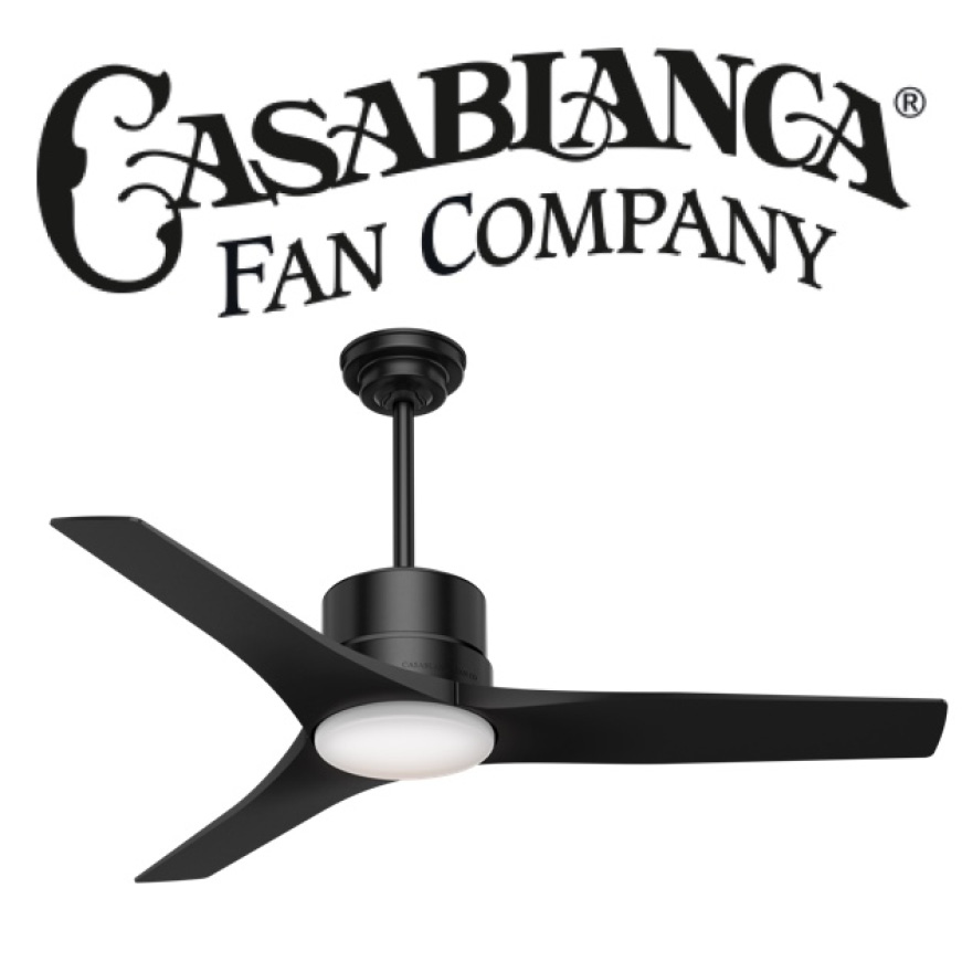 Hunter Ronan 52 In Led Indoor Matte Black Ceiling Fan With Light