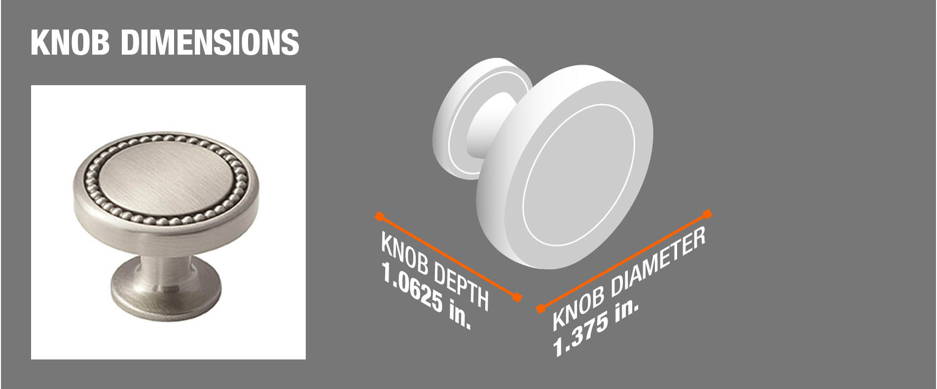 knob dimensions knob dimensions