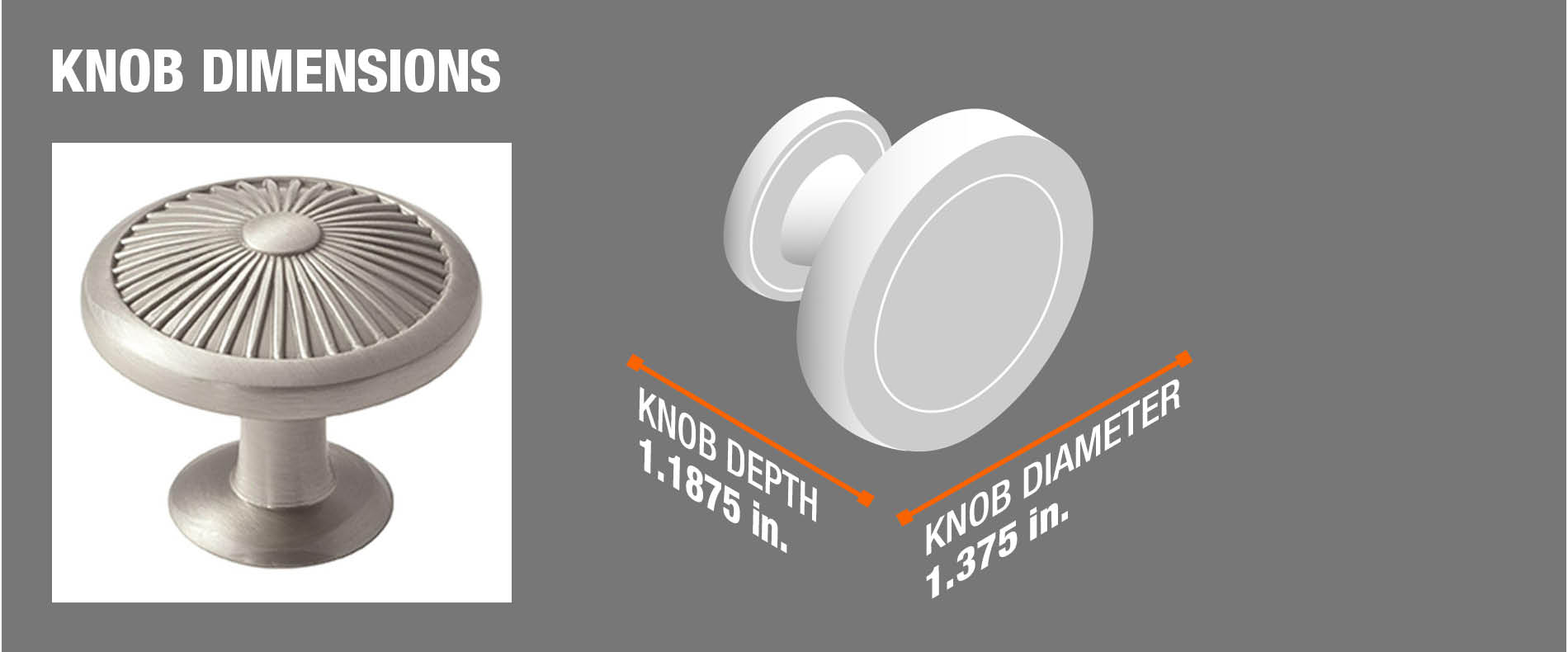 knob dimensions knob dimensions