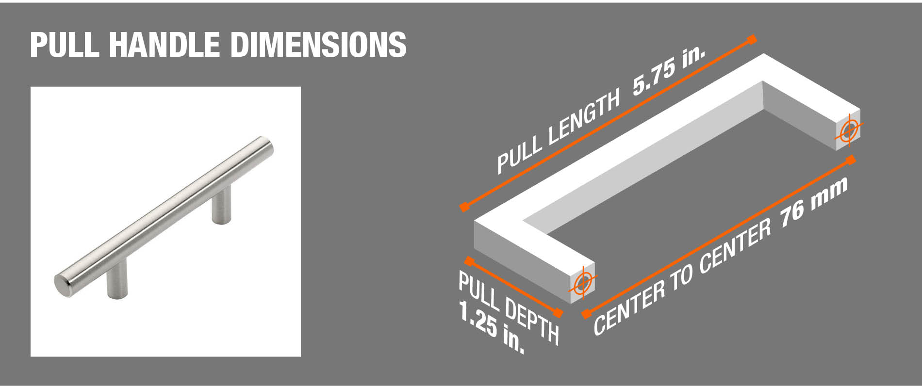 pull handle dimensions pull handle dimensions