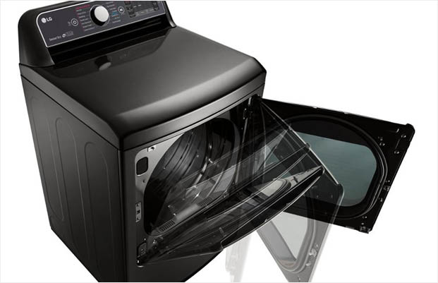 LG DLEX7600KE dual-opening door easyload dryer LG DLEX7600KE dual-opening door easyload dryer