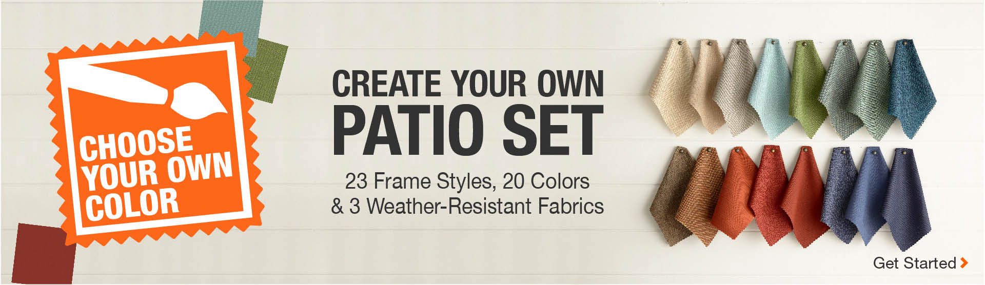 Hampton Bay Oak Cliff Metal Outdoor Chaise Lounge with Chili Cushions