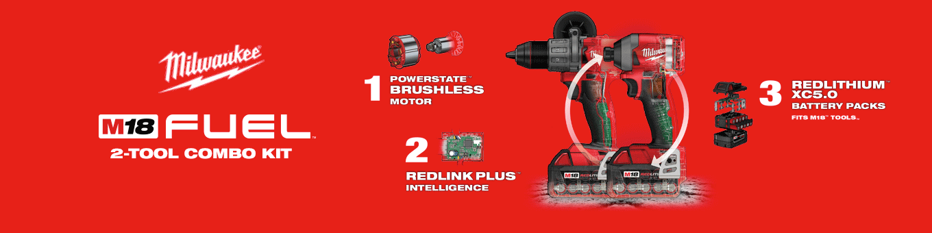 M18 Fuel 2-Tool Combo Kit M18 Fuel 2-Tool Combo Kit