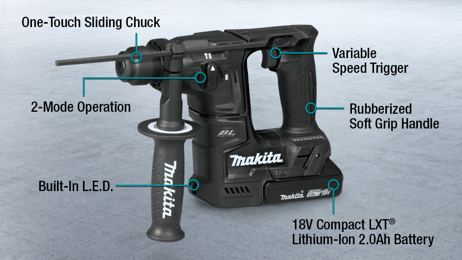 Makita 18V LXT Lithium-Ion Sub-Compact Brushless Cordless 11/16 In ...