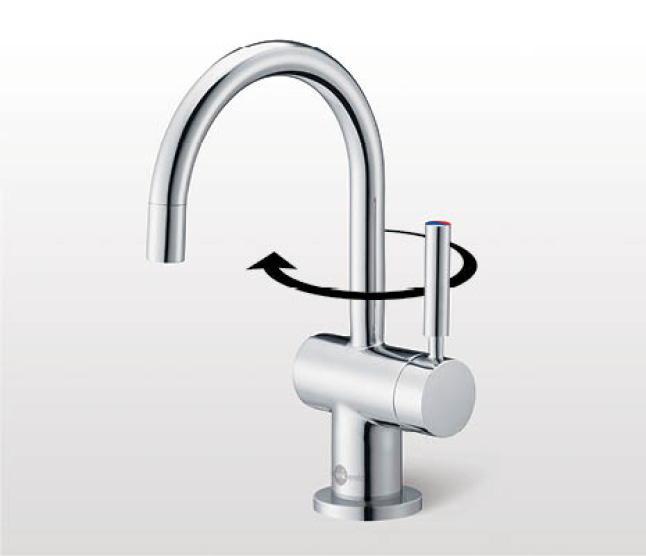 Insinkerator Indulge Modern Single Handle Instant Hot And Cold Water Dispenser Faucet In Chrome F Hc3300c The Home Depot