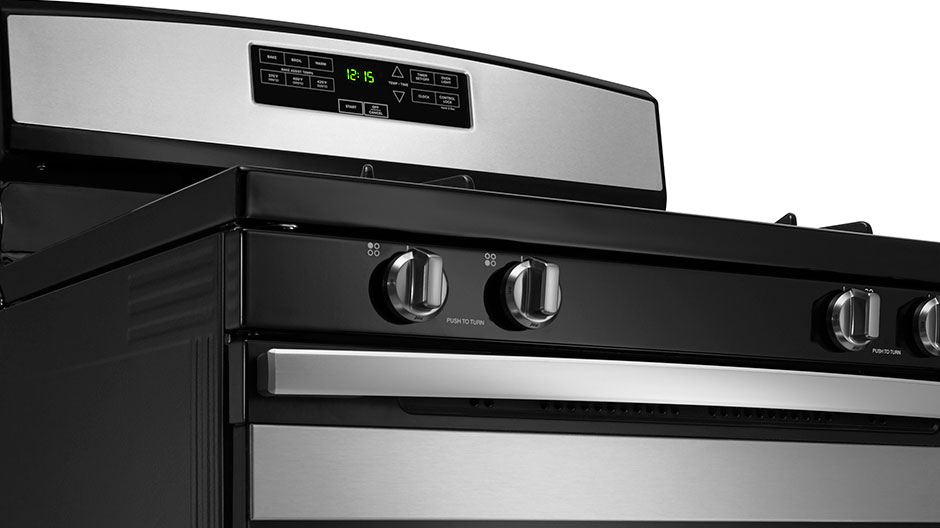 Amana 30 in. 5.0 cu. ft. Gas Range in Stainless SteelAGR6303MFS The