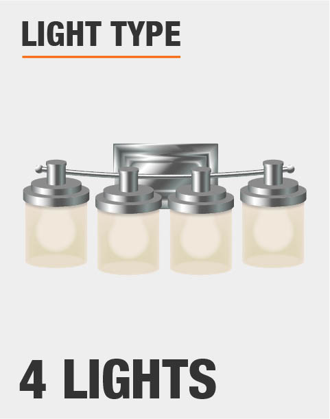 home decorators collection 75 watt equivalent 4 light chrome cube glass