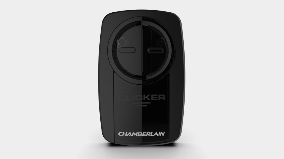 Chamberlain Universal Clicker Black Garage Door Remote Control