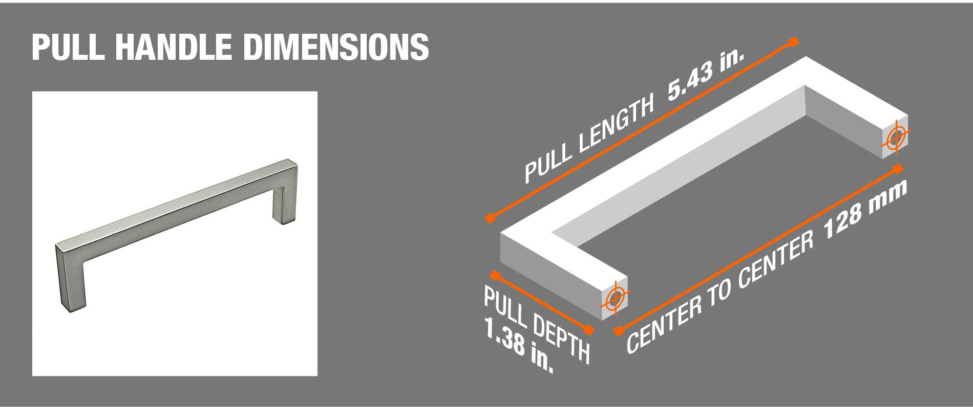 pull handle dimensions pull handle dimensions