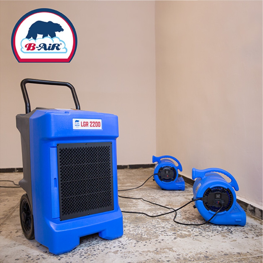 Over two decades of engineering excellence and industry-specific innovation stands behind every B-Air® air mover, dehumidifier or air scrubber. Over two decades of engineering excellence and industry-specific innovation stands behind every B-Air® air mover, dehumidifier or air scrubber.