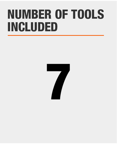Number of Tools Included Number of Tools Included
