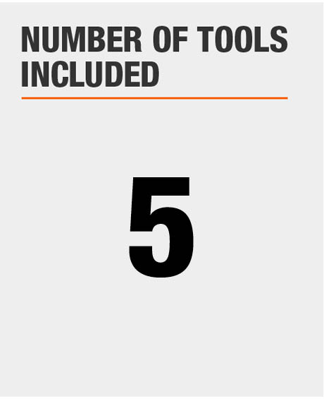 Number of Tools Included Number of Tools Included