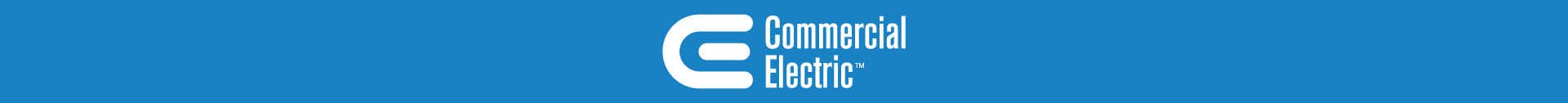 Commercial Electric logo banner Commercial Electric logo banner