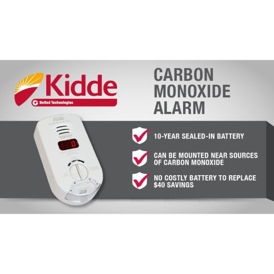 Plug-In CO 10 YR Battery BackUp Plug-In CO 10 YR Battery BackUp