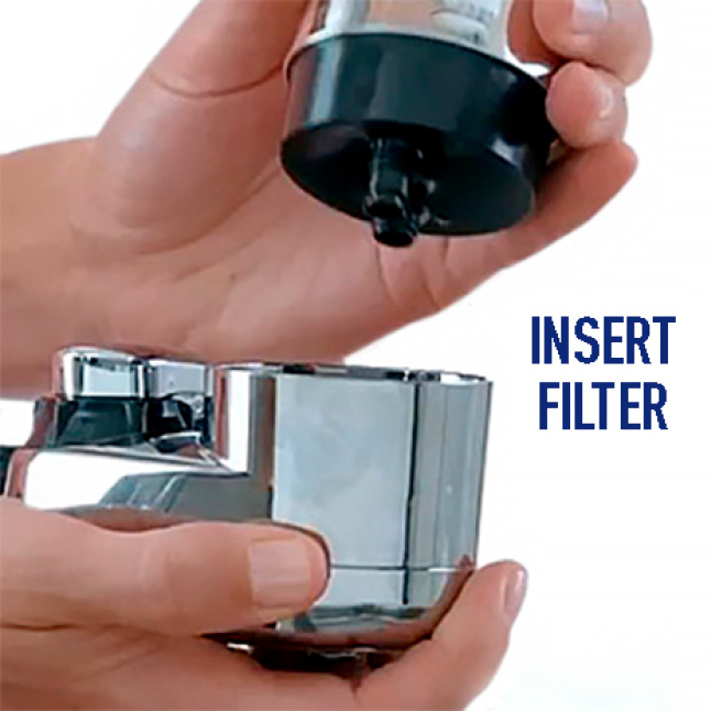 Brita Complete On Tap Faucet Water Filtration System in White