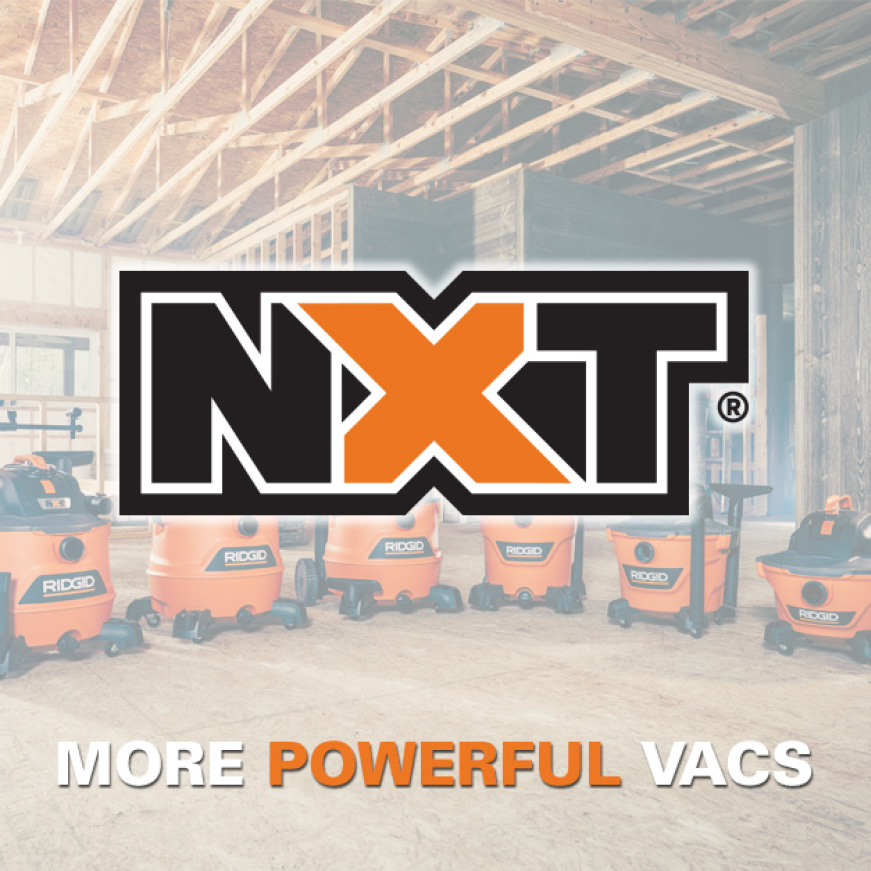 NXT Wet/Dry Vacs NXT Wet/Dry Vacs