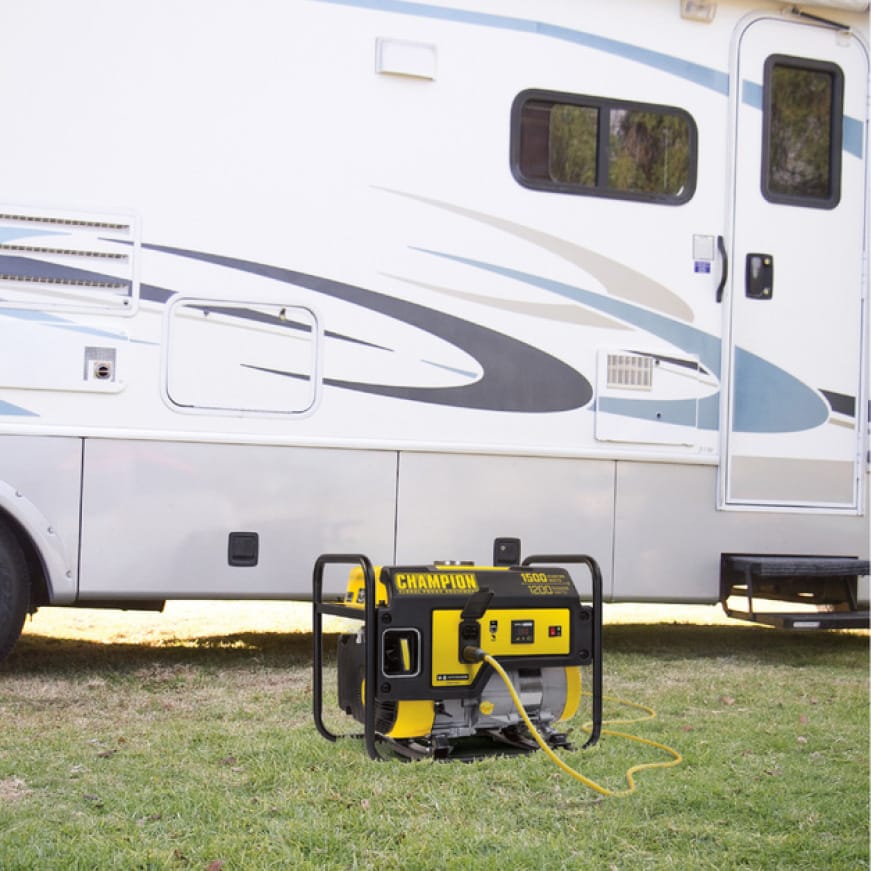 Champion 4450-w 7.5hp Quiet Portable Gas Powered Rv Ready Generator 