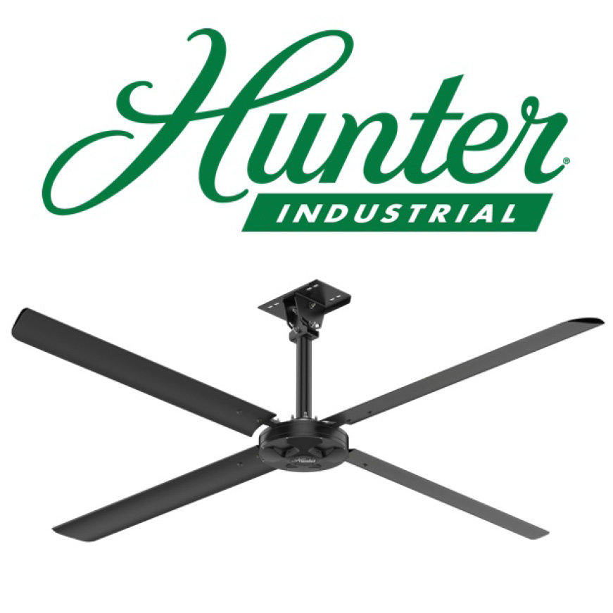 Hunter Channing 54 In Led Indoor Easy Install Brushed Nickel
