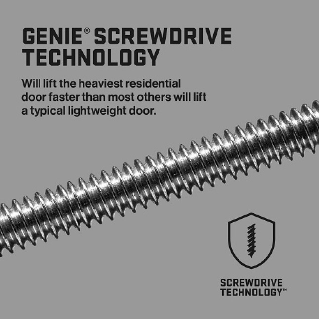 Genie MachForce 2 HPc Premium Garage Door Opener - 304603823 Genie Machforce Screw Drive Garage Door Opener  7 2020