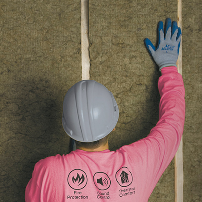 Owens Corning Thermafiber Fire and Sound Guard Mineral Wool Insulation