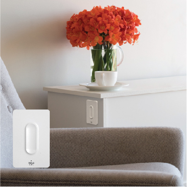 Halo White InWall Accessory Dimmer for use with Home Lights by HALO