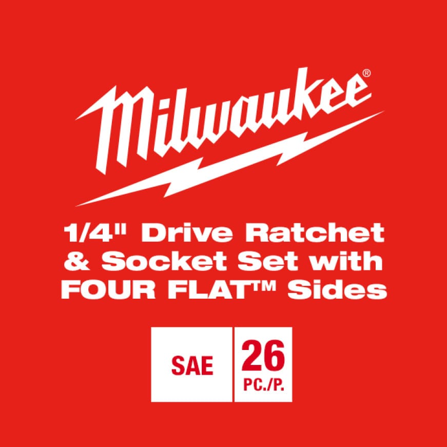 Featuring Sockets with FOUR FLAT™ Sides Featuring Sockets with FOUR FLAT™ Sides