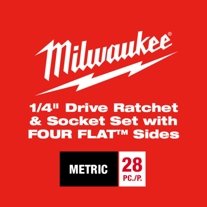 Featuring Sockets with FOUR FLAT™ Sides Featuring Sockets with FOUR FLAT™ Sides