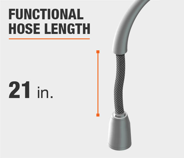 Glacier Bay Brenner Commercial Style Single Handle Pull Down Sprayer Kitchen Faucet In Oil Rubbed Bronze Finish
