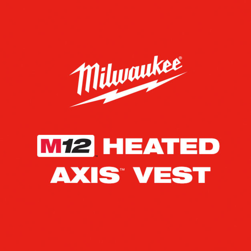 M12 Heated AXIS Vests are designed to be lightweight and compressible to be used as an outer or mid-layer vest M12 Heated AXIS Vests are designed to be lightweight and compressible to be used as an outer or mid-layer vest