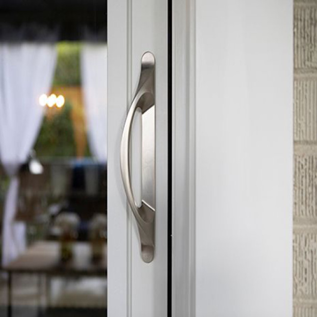 JELDWEN 349/16 in. x 763/8 in. F2500 LH2 Primed Fiberglass Left