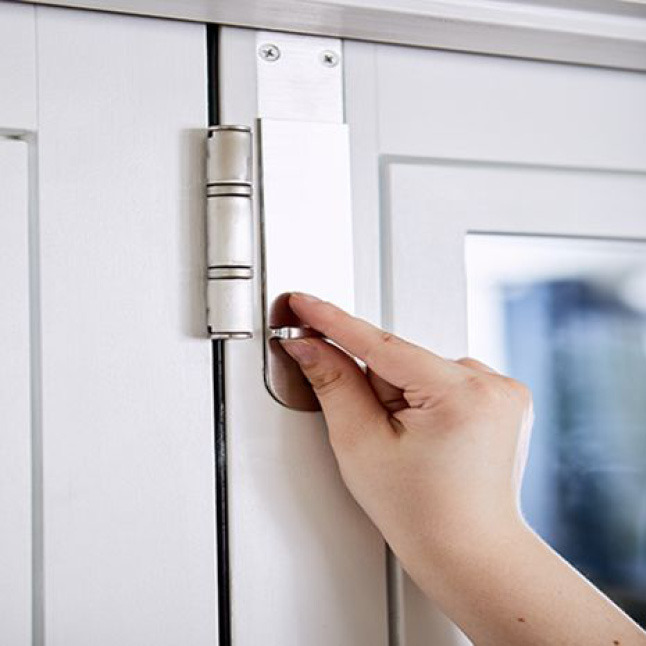 JELDWEN 70 in. x 77 in. F2500 RHF White Painted Fiberglass RightHand