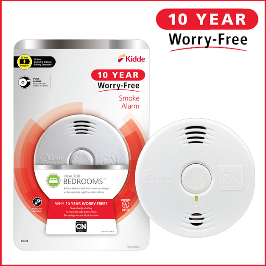 Smoke Detector Lot Kidde Battery Operated Ionization Alarm Fire Safety 36 Pack 