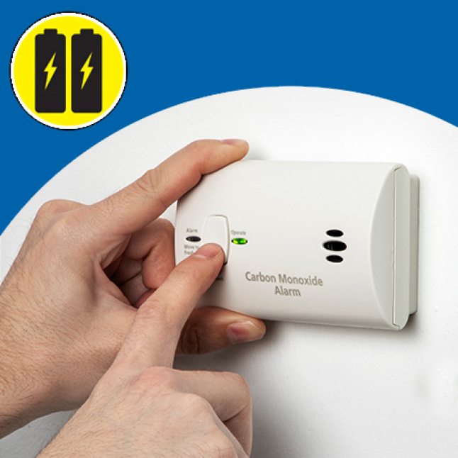 Kidde Firex Plug-In Carbon Monoxide Detector with 9-Volt ...