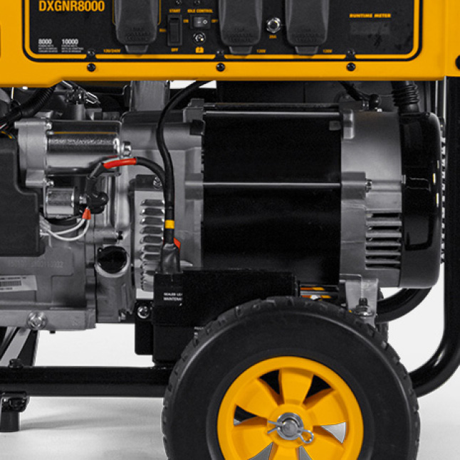 Dewalt pmc168000 dxgnr8000 8000 watt 420cc portable best sale gas generator