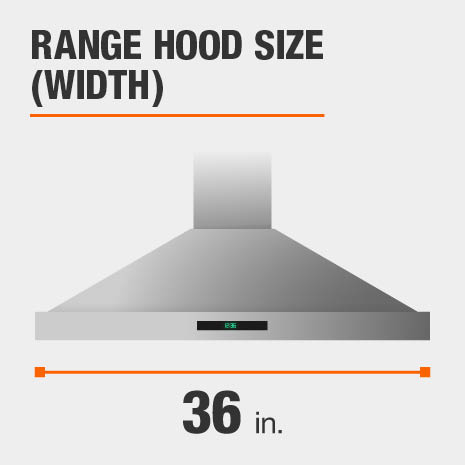 hood range charcoal convertible mount stainless steel filters vissani key features