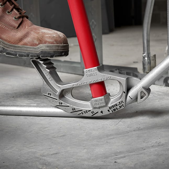 Milwaukee 1/2 in. Aluminum Conduit Bender and Handle48224070 The Home Depot