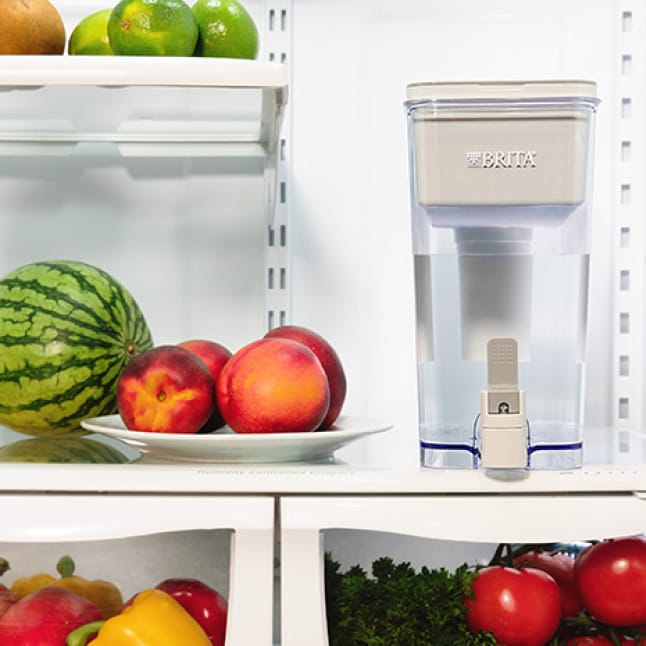 Brita 18Cup UltraMax Water Filter Pitcher Dispenser and Water Filter Replacement Bundle, BPA