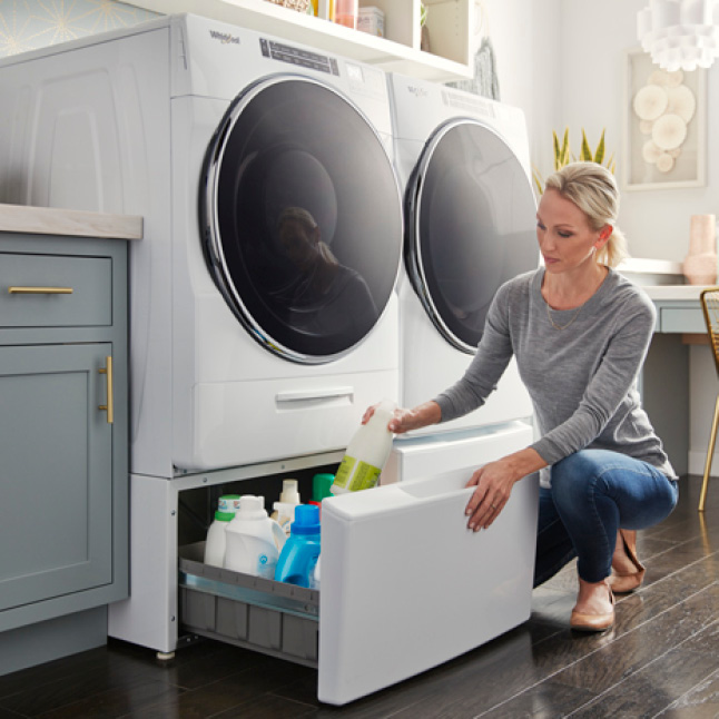 Clean the inside of your washer with the AFFRESH cycle.